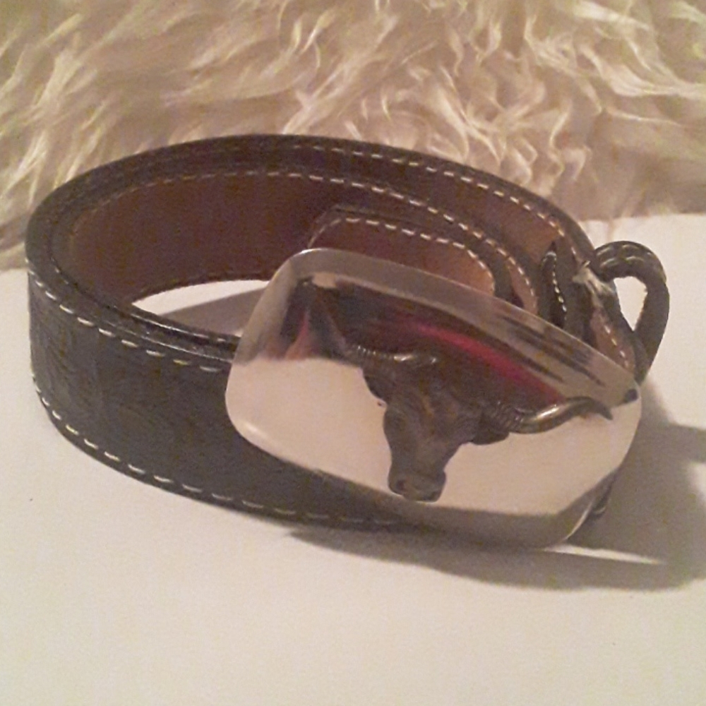 Boy's 3D Western Belt